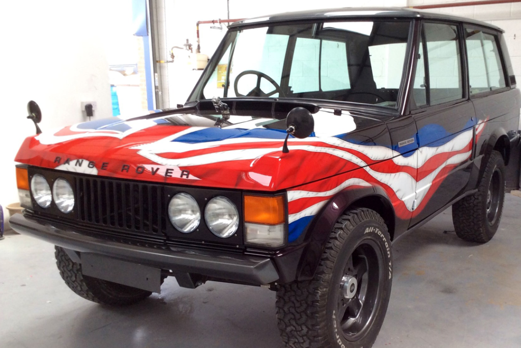 Range Rover Union Jack (Intense Paint and Design Ltd.)